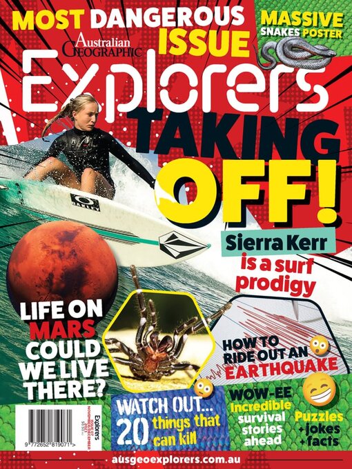 Cover image for Australian Geographic Explorers: Issue 7